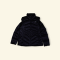 Chamarra puffer negra The North Face Aconcagua con relleno de plumón de ganso y acolchado horizontal de Mi tienda