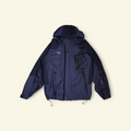 Chamarra vintage The North Face Summit Series Gore-Tex XCR gris y negra de Mi tienda con capucha y cierres técnicos.