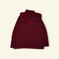 Sudadera Mi tienda Patagonia Better Sweater 1/4 zip color vino con tejido de punto y cremallera en el pecho