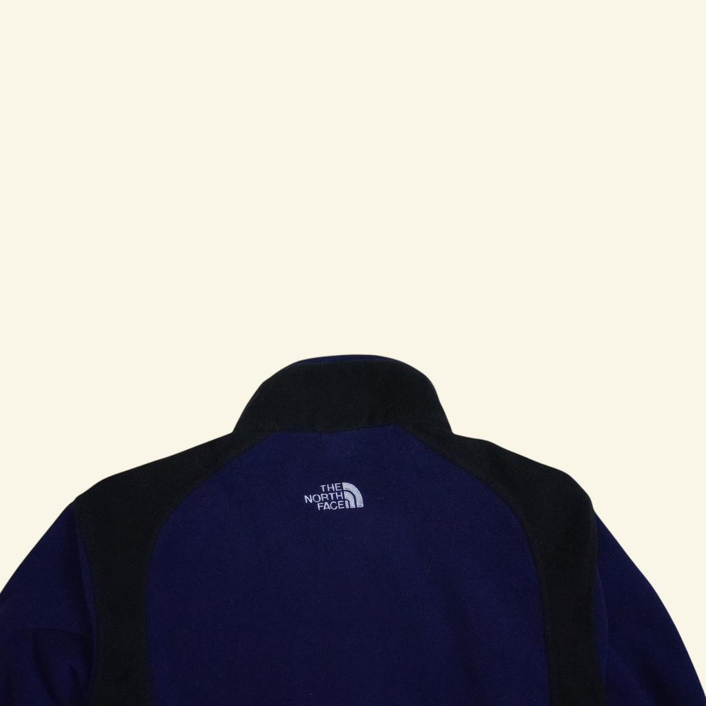 Chamarra de forro polar Mi tienda The North Face Classic Block en azul marino y negro con logo bordado en la espalda