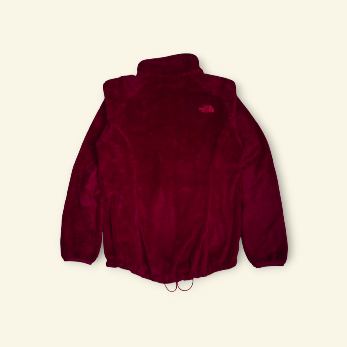 Chamarra Mi tienda The North Face Osito 2 en color fucsia, confeccionada en suave felpa Raschel de pelo alto.